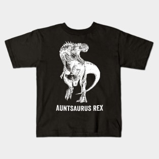 Auntsaurus Rex Kids T-Shirt